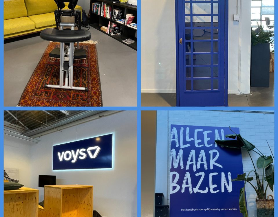 Stoelmassage op een Perzisch tapijtje?